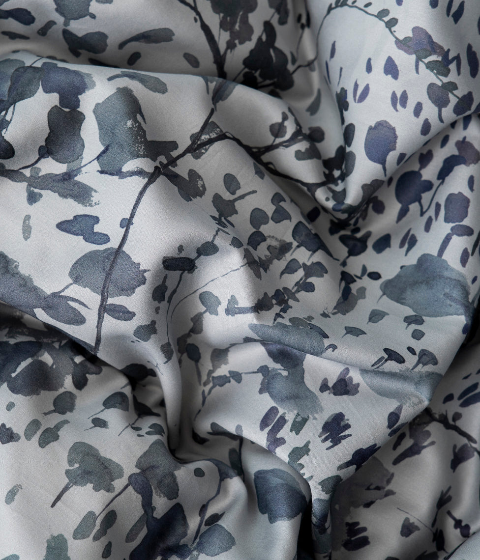 Patalynės komplektas Silky Poems Grey/Silky Poems Brown (marga), 3 nuotrauka