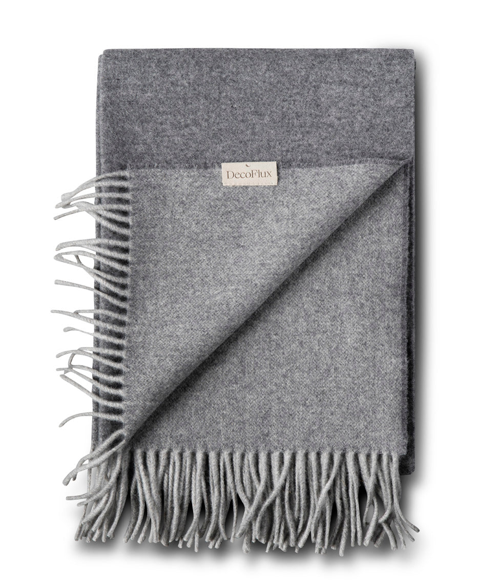 Šalikas Elegant Grey, 3 nuotrauka