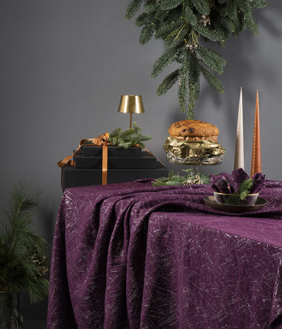 Staltiesė Frost Eggplant Silver (baklažano)