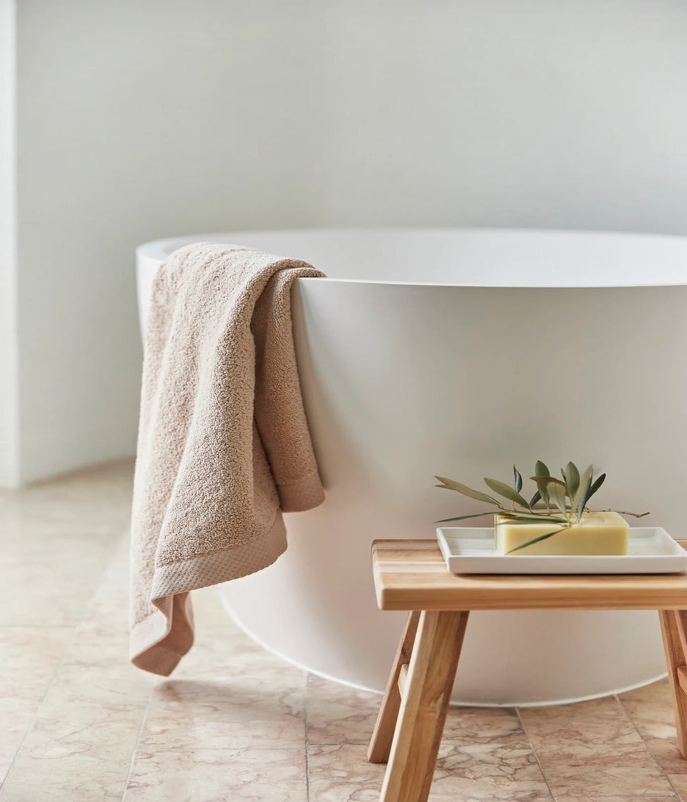Vonios rankšluostis Luxus Beige (biežinė), 7 nuotrauka