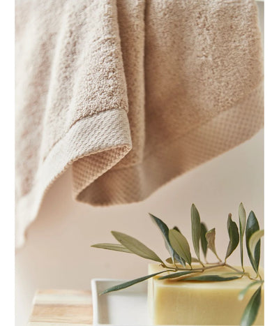 Vonios rankšluostis Luxus Beige (biežinė), 8 nuotrauka