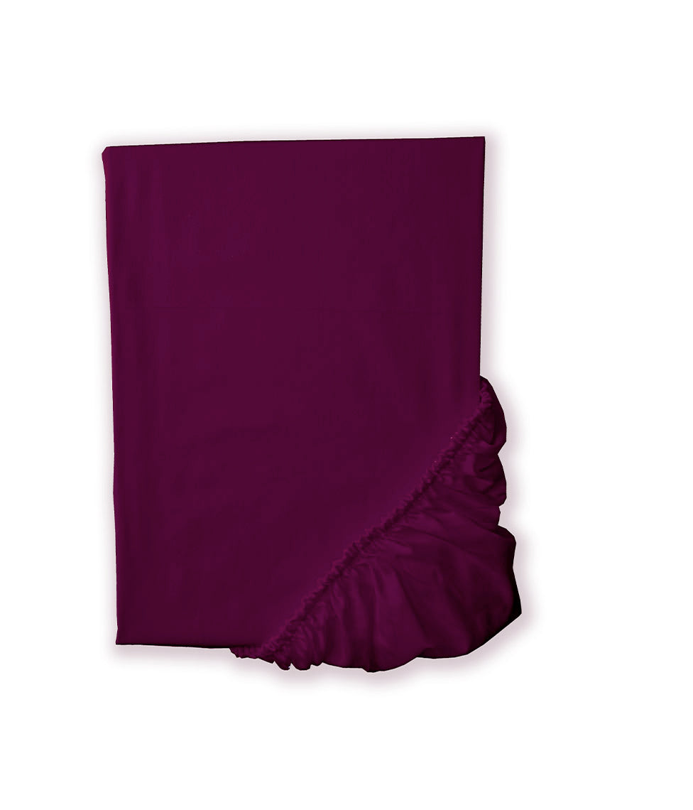 Satino paklodė su guma Solid Elderberry