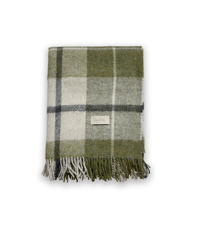 Vilnonis pledas Harris Green 140x180cm