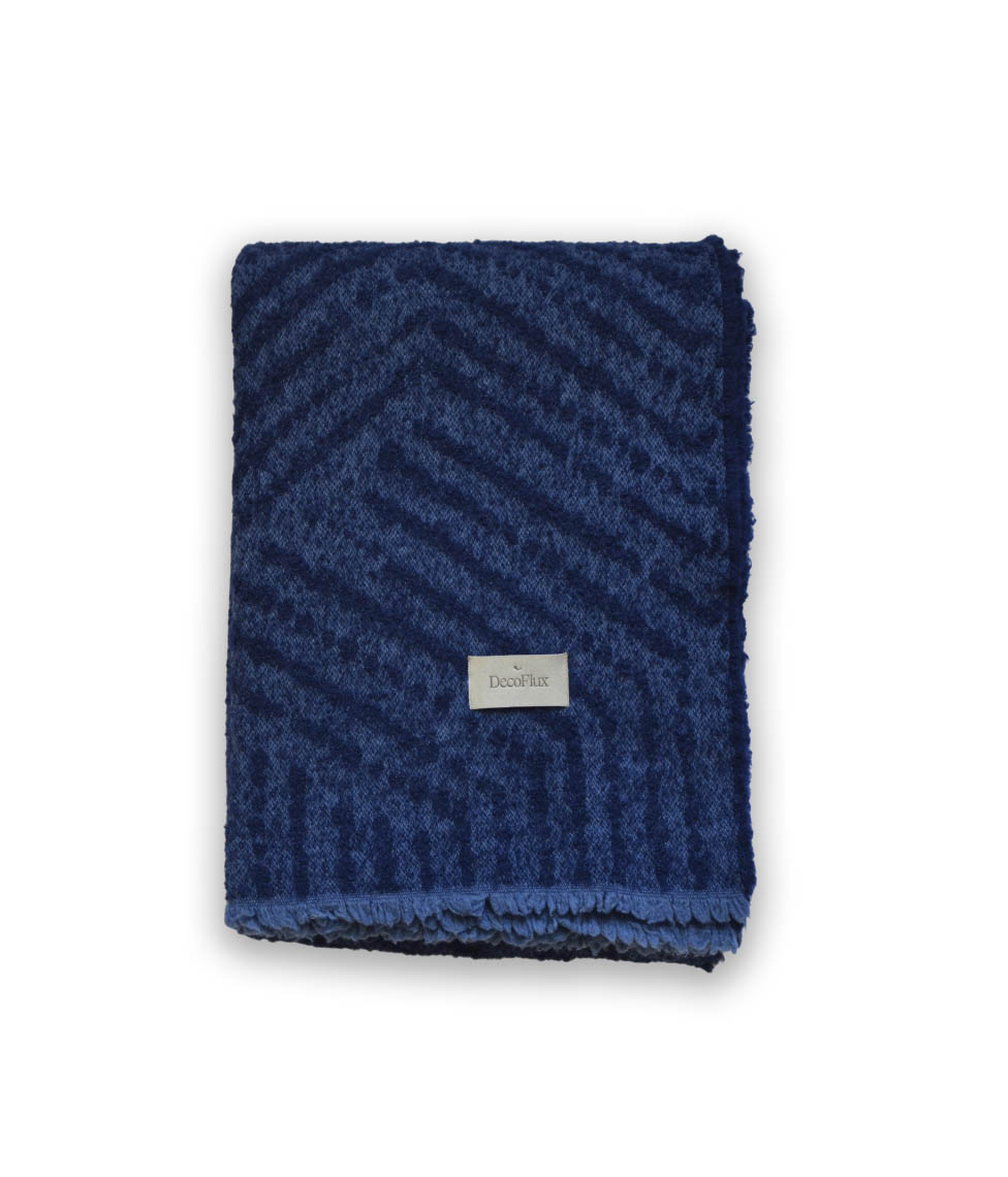 Pledas Boucle Blue 130x180cm