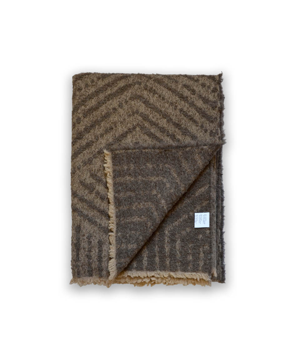 Pledas Boucle Brown 130x180cm