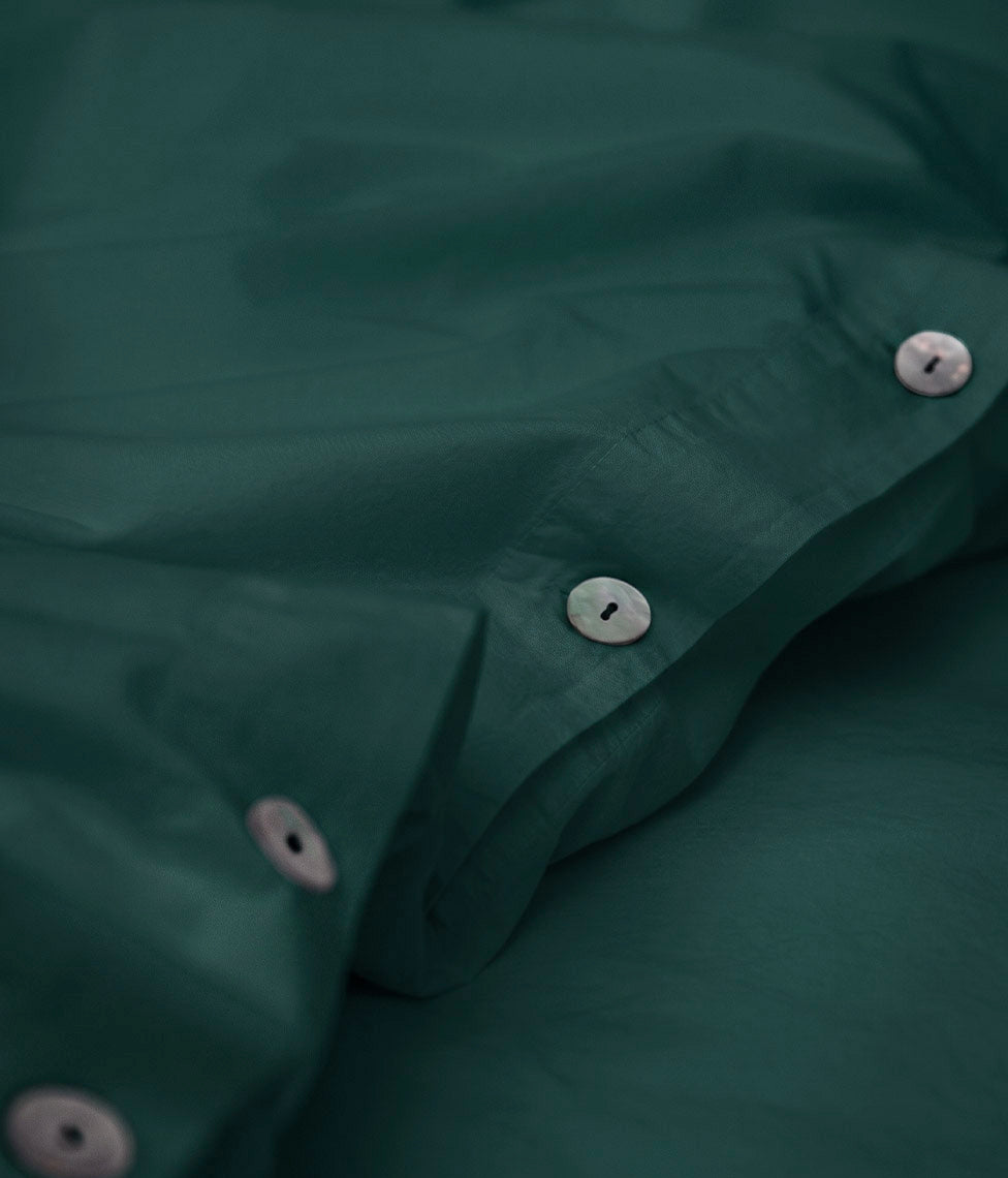 Perkelio patalynės komplektas Casual Emerald Light (smaragdo), 3 nuotrauka