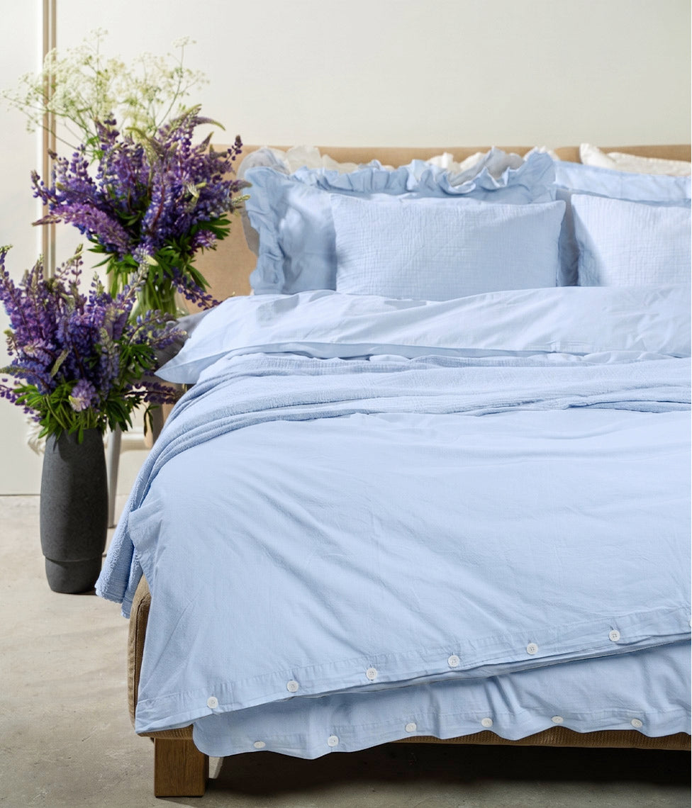 Perkelio patalynės komplektas Casual Light Blue (melsva)
