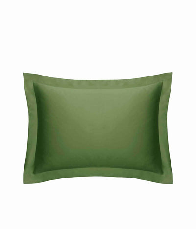 Satino pagalvės užvalkalas Olive Green (žalia), 4 nuotrauka