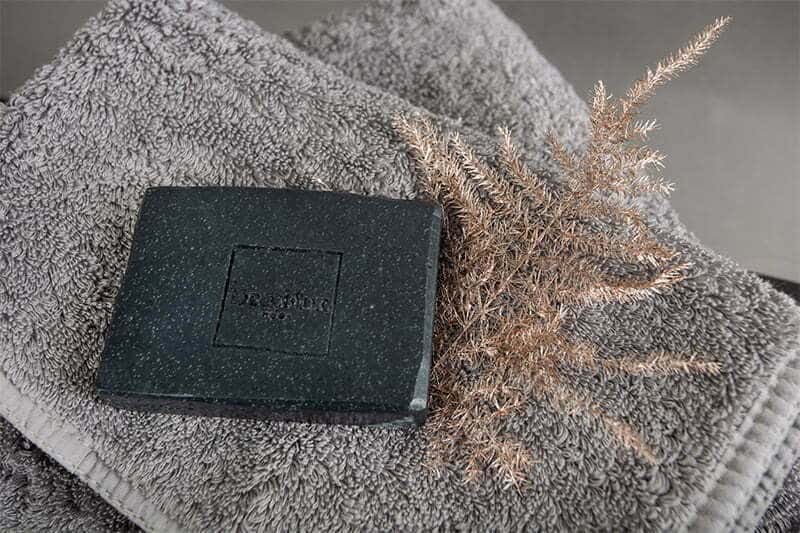 Vonios rankšluostis Plain Soft Anthracite (antracito), 4 nuotrauka