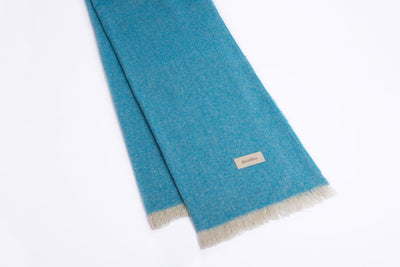 Merino vilnos pledas Air Aquamarine, 6 nuotrauka