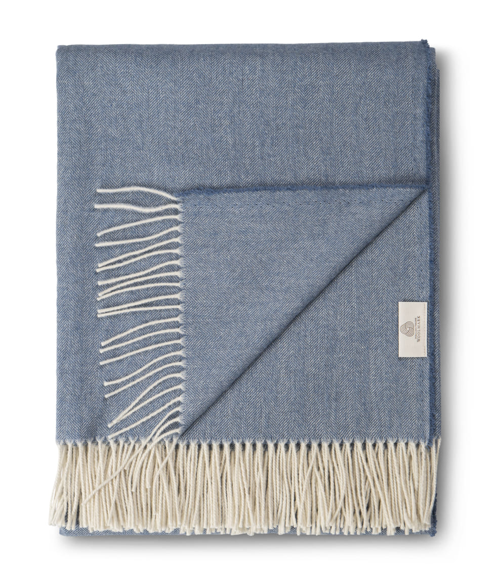 Pledas KASHWOOL Blue Sky 130x180cm, 2 nuotrauka