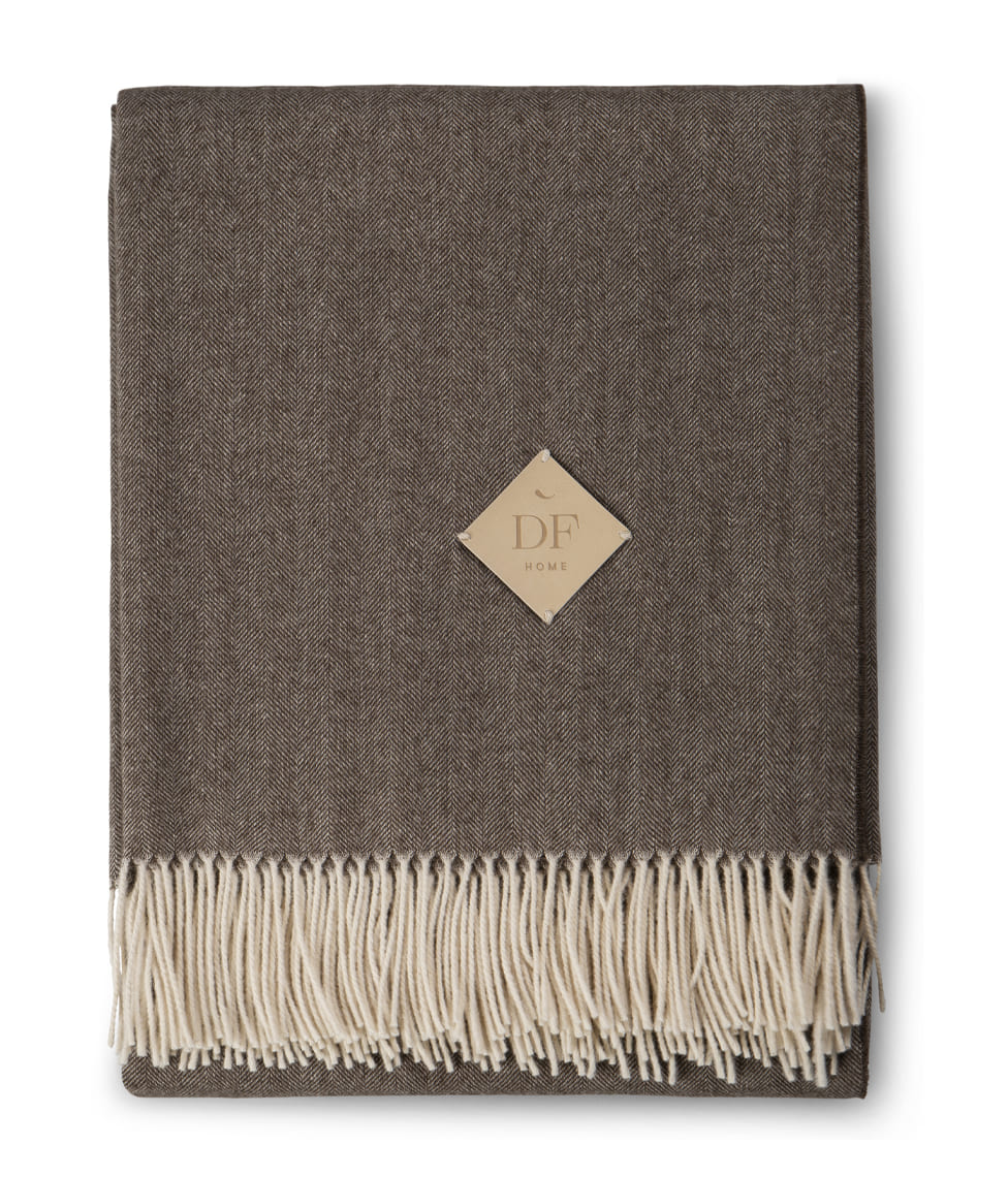 Pledas KASHWOOL Light Brown 130x180cm