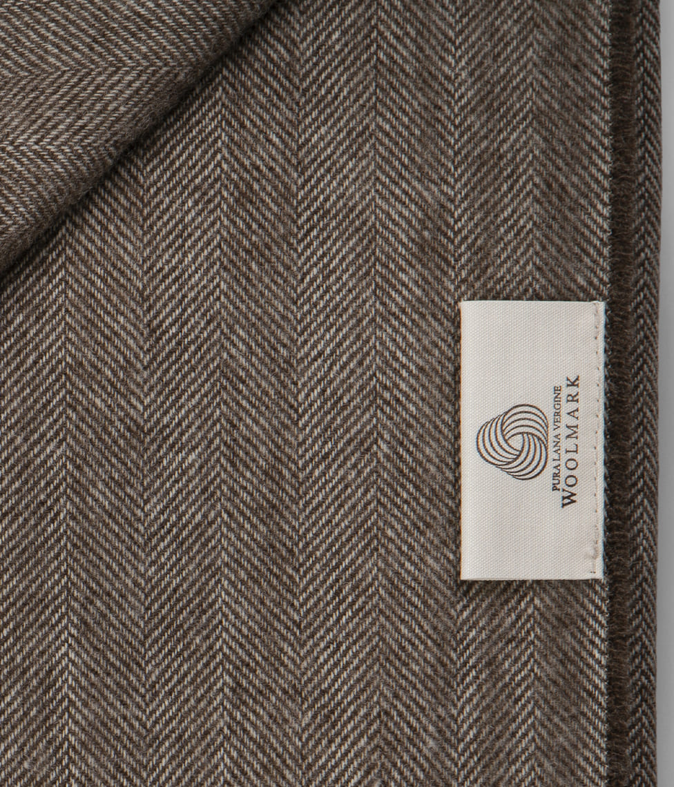 Pledas KASHWOOL Light Brown 130x180cm, 3 nuotrauka