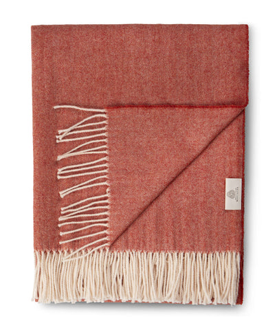Pledas KASHWOOL Red Glow 130x180cm, 3 nuotrauka