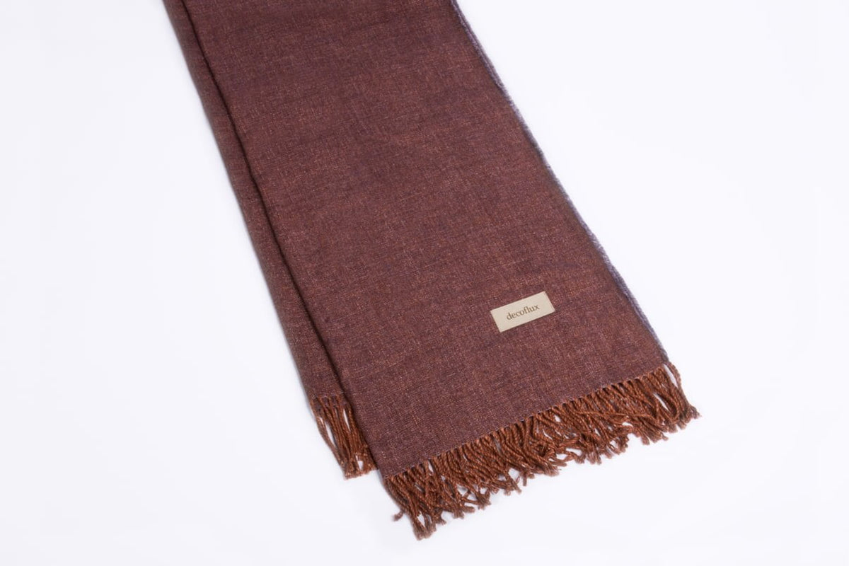 Lininis pledas Copper, 6 nuotrauka