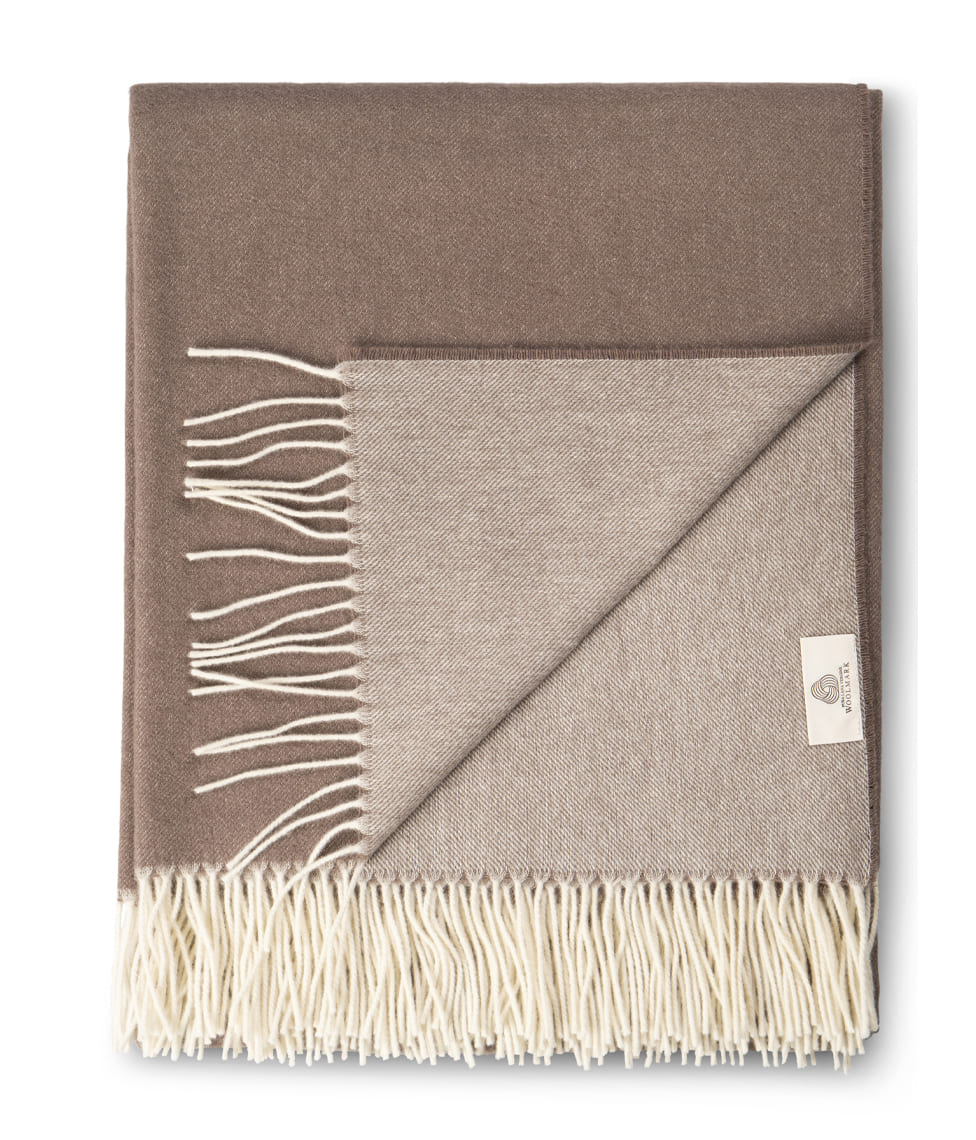 Pledas Double Sided Taupe 130x180cm, 2 nuotrauka