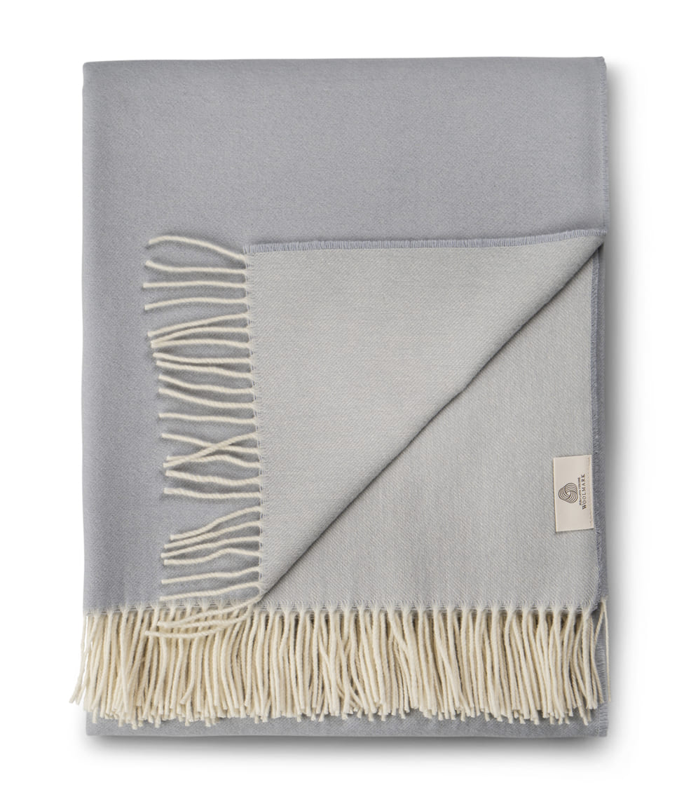 Pledas Double Sided Silver Blue 130x180cm, 2 nuotrauka