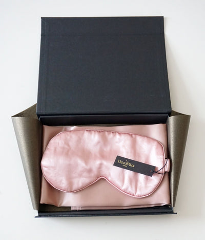 Rinkinys (šilko akiniai+šilko pagalvės užvalkalas) Solid Pink (rausva), 5 nuotrauka