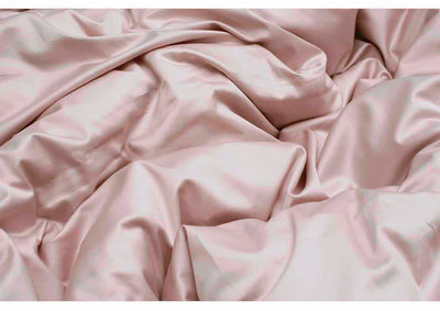 Satino paklodė su guma Solid Rose Quartz (rausva), 4 nuotrauka