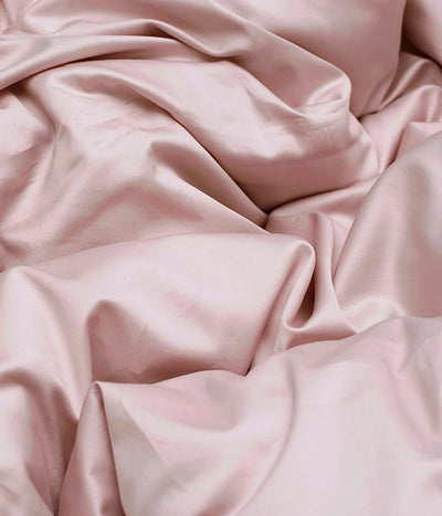 Satino paklodė be gumos Solid Rose Quartz (rausva)