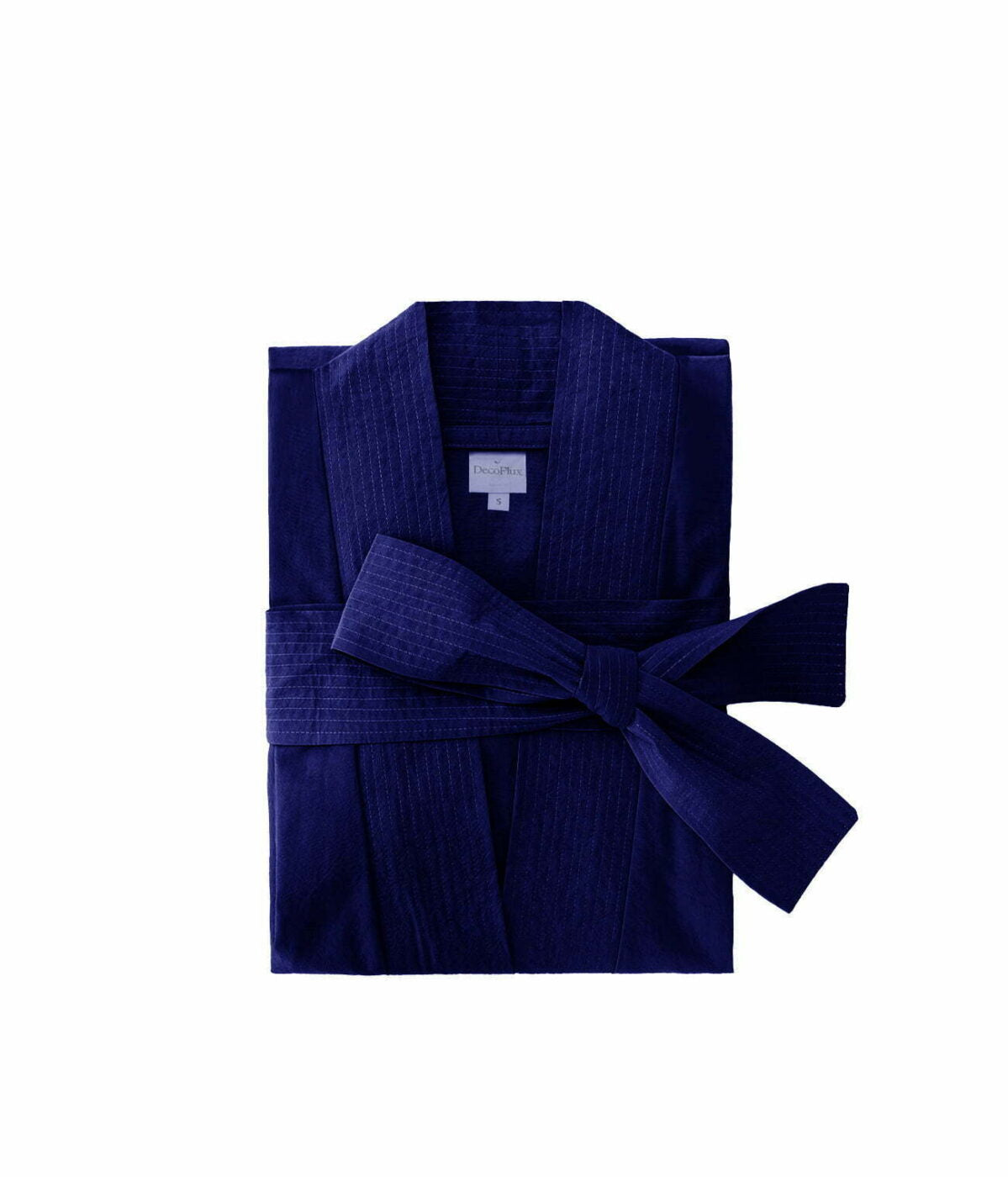 Perkelio medvilnės chalatas Kimono Royal Cobalt (mėlyna)