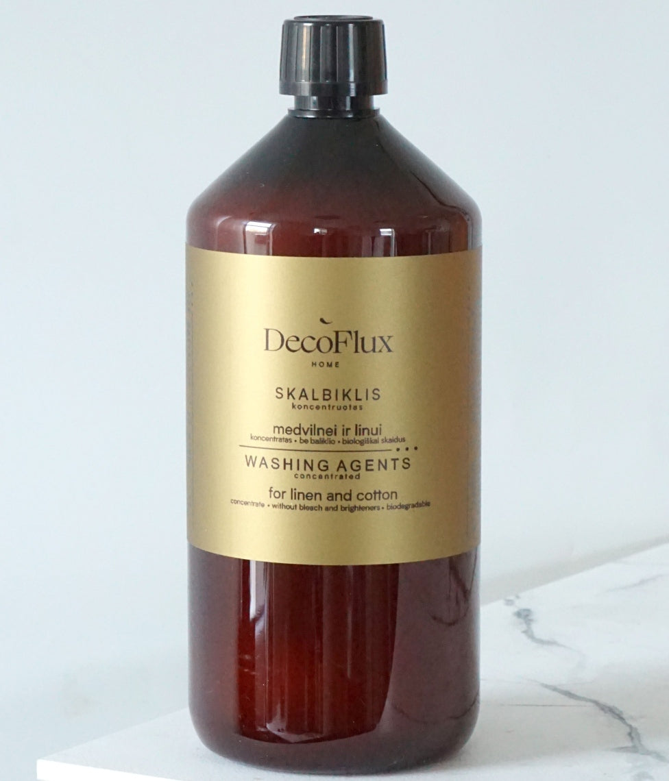 Skalbimo priemonė medvilnei ir linui 960ml