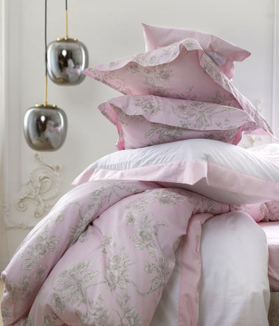 Satino patalynės komplektas Eden Primrose Pink (rausva), 3 nuotrauka
