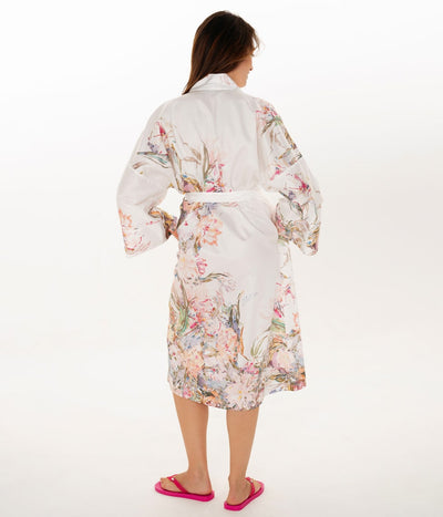 Chalatas kimono Floral Sense by Kmieliauskaitė (marga)