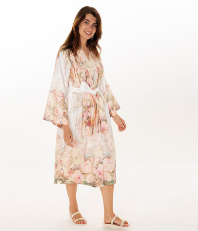Chalatas kimono Nostalgia by Kmieliauskaitė (marga), 2 nuotrauka