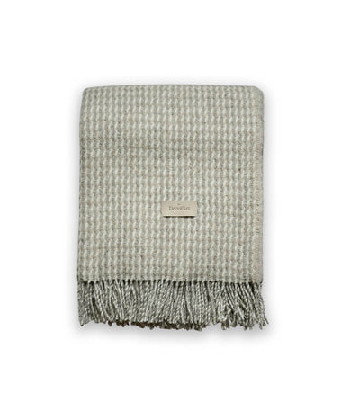 Vilnonis pledas Verdi Beige, 140x180cm