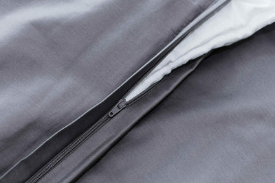 Satino patalynės komplektas Solid Dark Blue (mėlyna), 6 nuotrauka