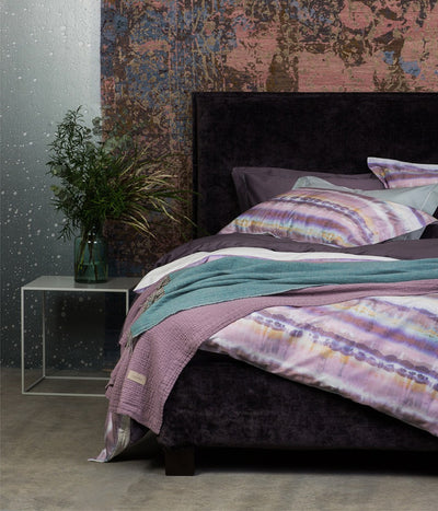 Satino patalynės komplektas Batik Waves (marga), 3 nuotrauka