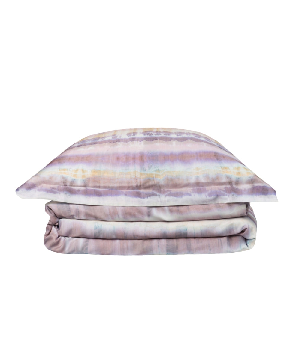 Satino patalynės komplektas Batik Waves (marga), 2 nuotrauka