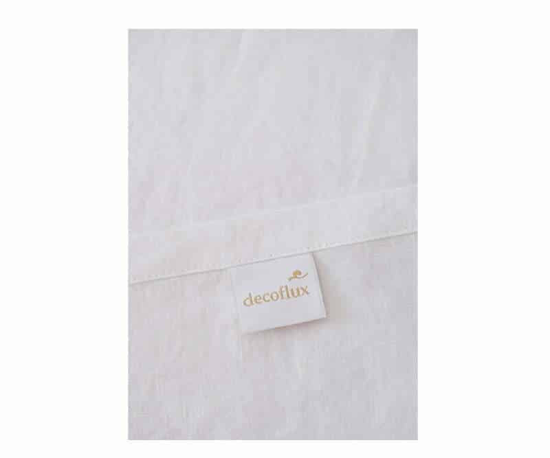 Lininė servetėlė Off White (balta), 3 nuotrauka