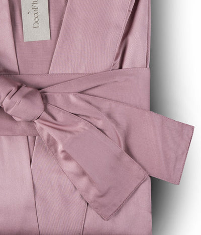 Chalatas Kimono Solid Clay (rusva), 5 nuotrauka