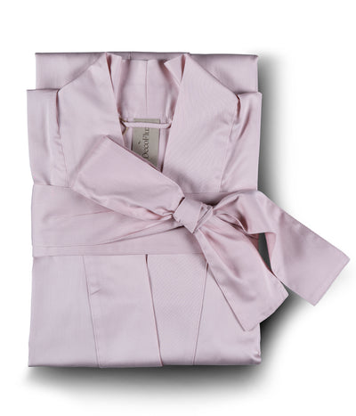 Chalatas kimono Solid Rose Quartz (rausva), 2 nuotrauka