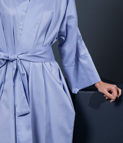 Chalatas Kimono Solid Very Peri (violetinė), 5 nuotrauka