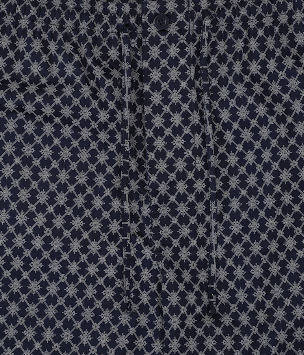 Vyriška pižama Ambassador Blue Diamond (švarkas+kelnės), 5 nuotrauka