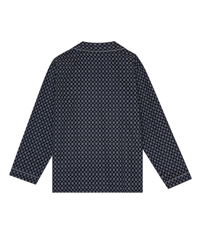 Vyriška pižama Ambassador Blue Diamond (švarkas+kelnės), 4 nuotrauka