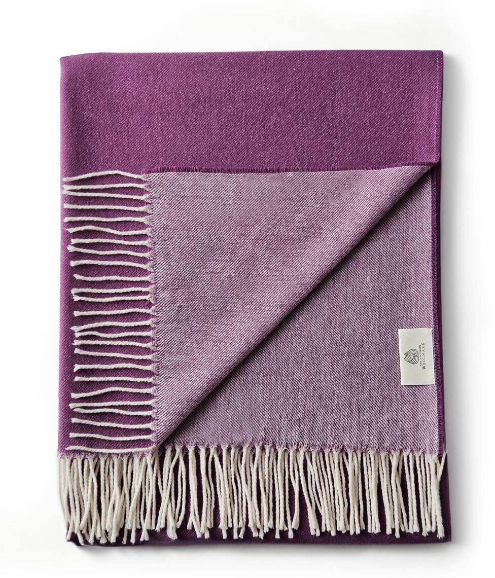 Pledas Double Sided Plum 130x180cm (slyvos), 2 nuotrauka