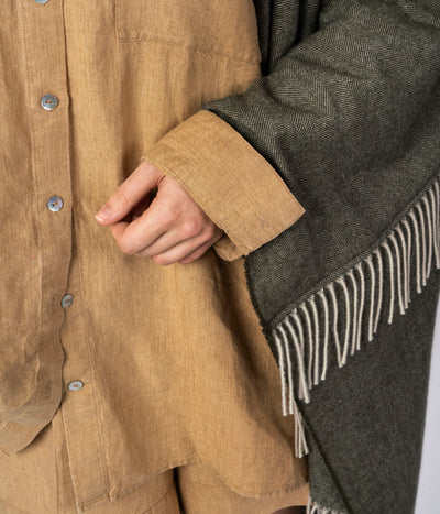 Pončas Kashwool Moss (samanų), 3 nuotrauka