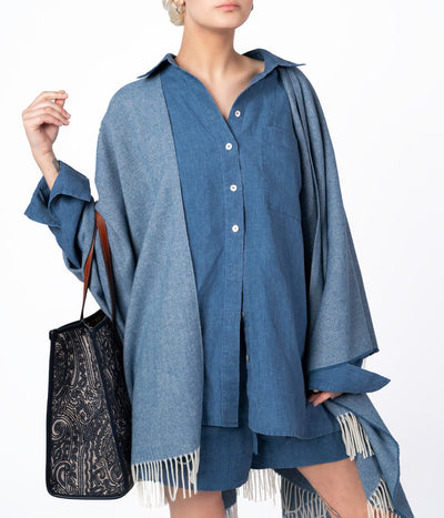 Pončas Kashwool Blue Sky (mėlyna)