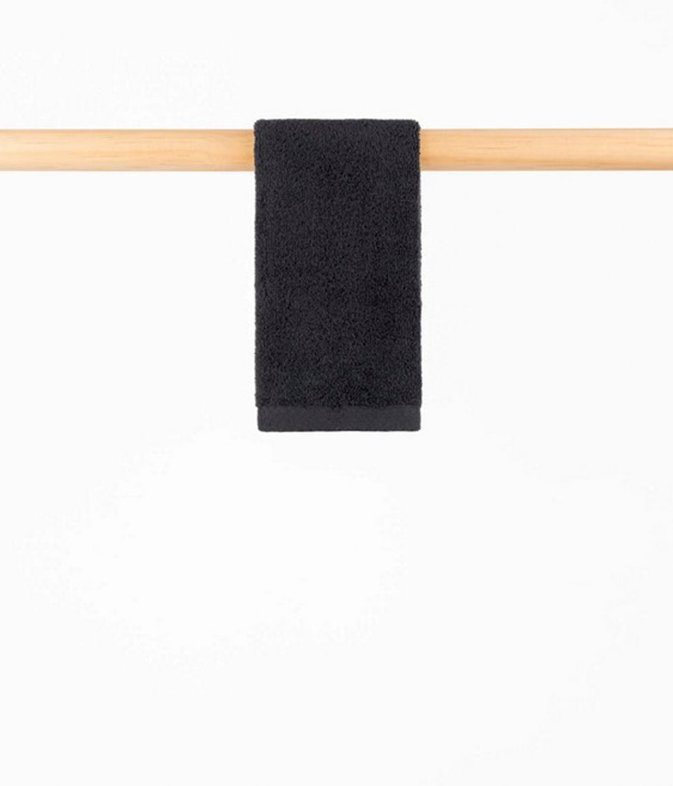 Vonios rankšluostis Luxus Black (juoda), 2 nuotrauka