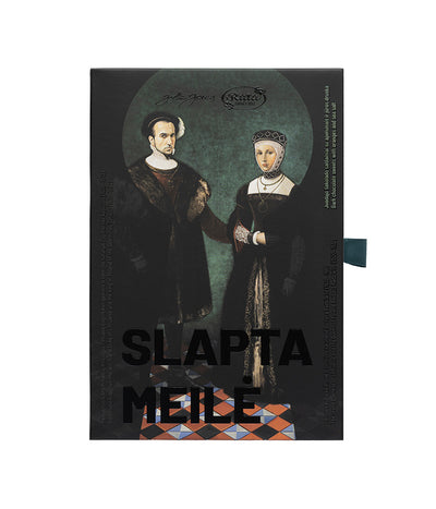 Juodojo šokolado saldainiai su apelsinais ir jūros druska „Slapta meilė“, 3 nuotrauka