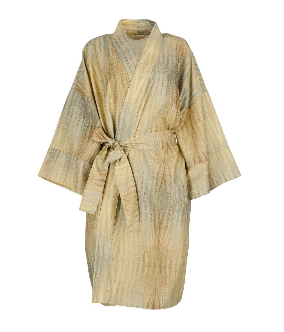 Satino chalatas kimono Fairy Tale by Čiurlionis (marga)