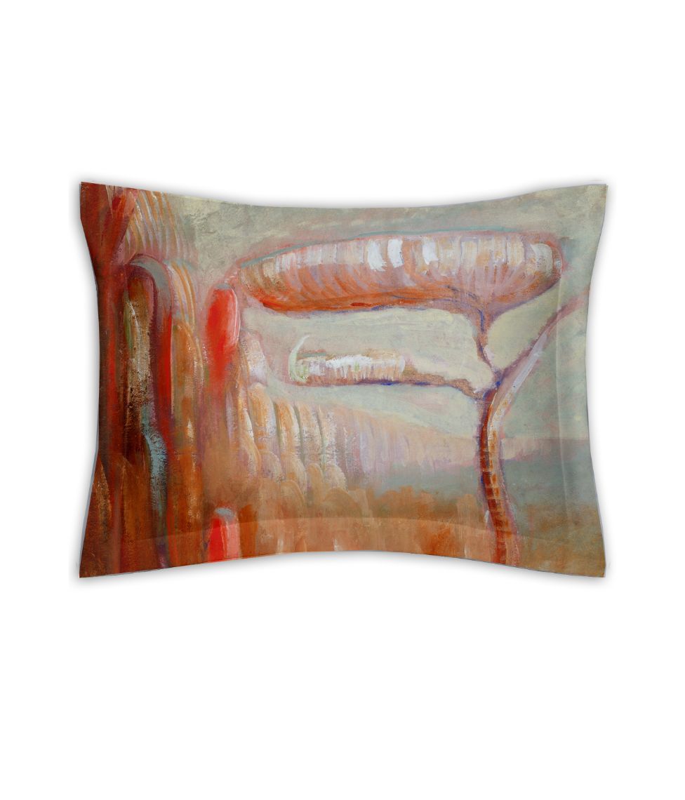 Satino pagalvės užvalkalas Pasaulio Sutvėrimas VII by Čiurlionis (marga)