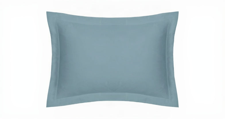 Satino pagalvės užvalkalas Solid Blue Bell (mėlyna)