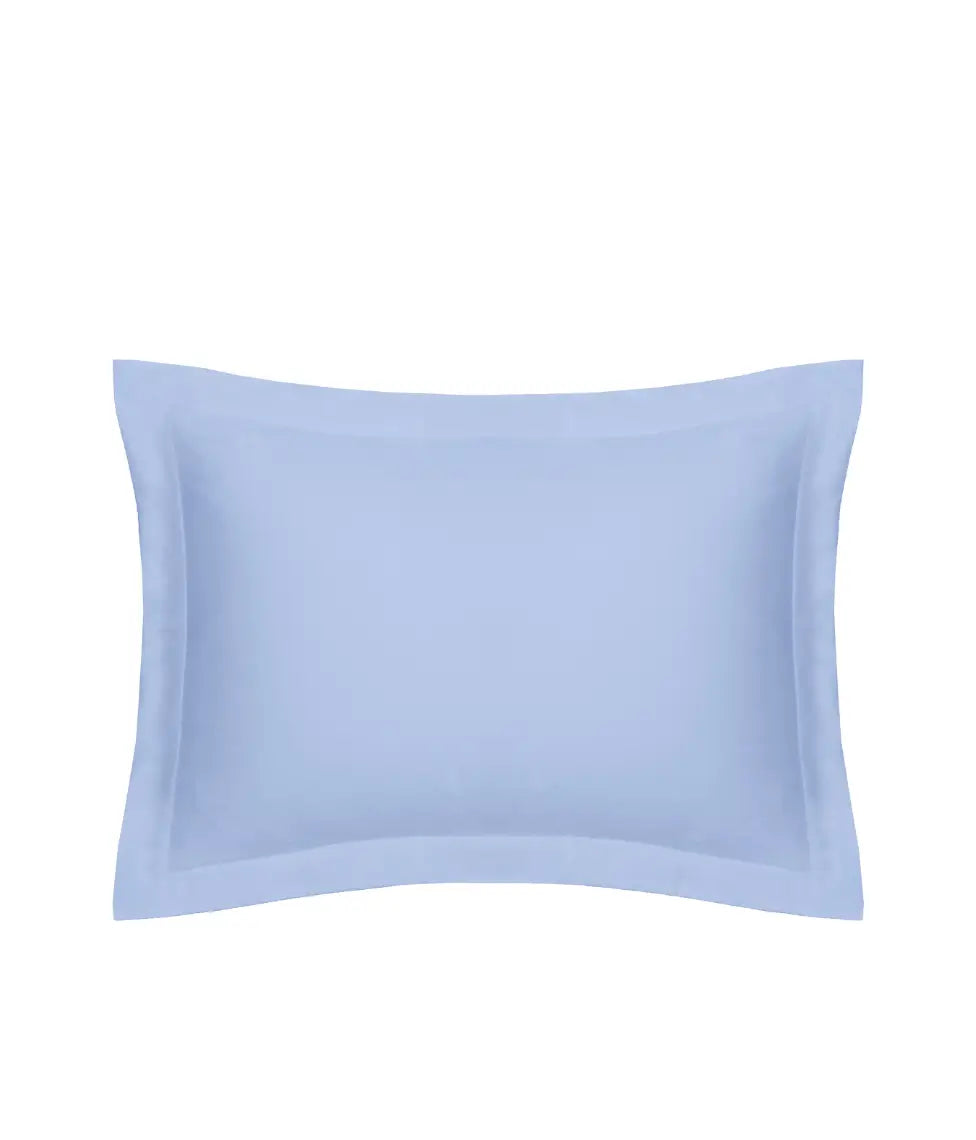 Satino pagalvės užvalkalas Solid French Blue (mėlyna)