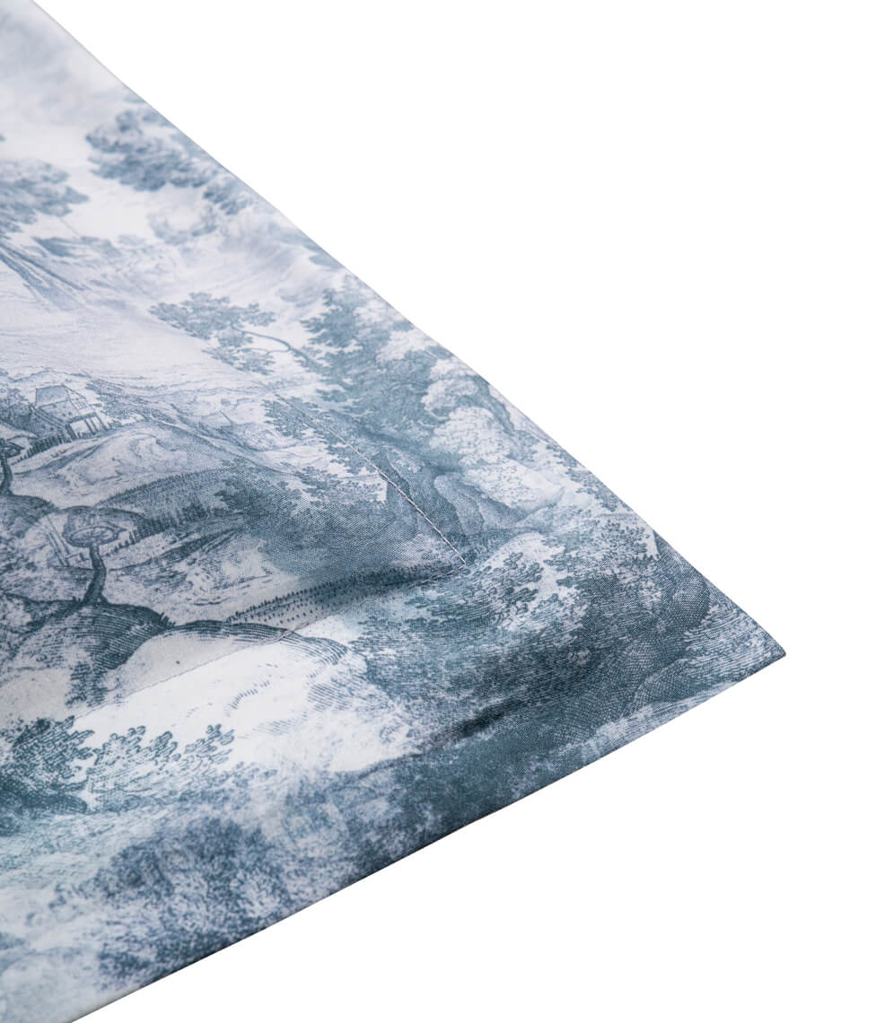 Perkelio pagalvės užvalkalas Toile Blue (mėlyna), 2 nuotrauka