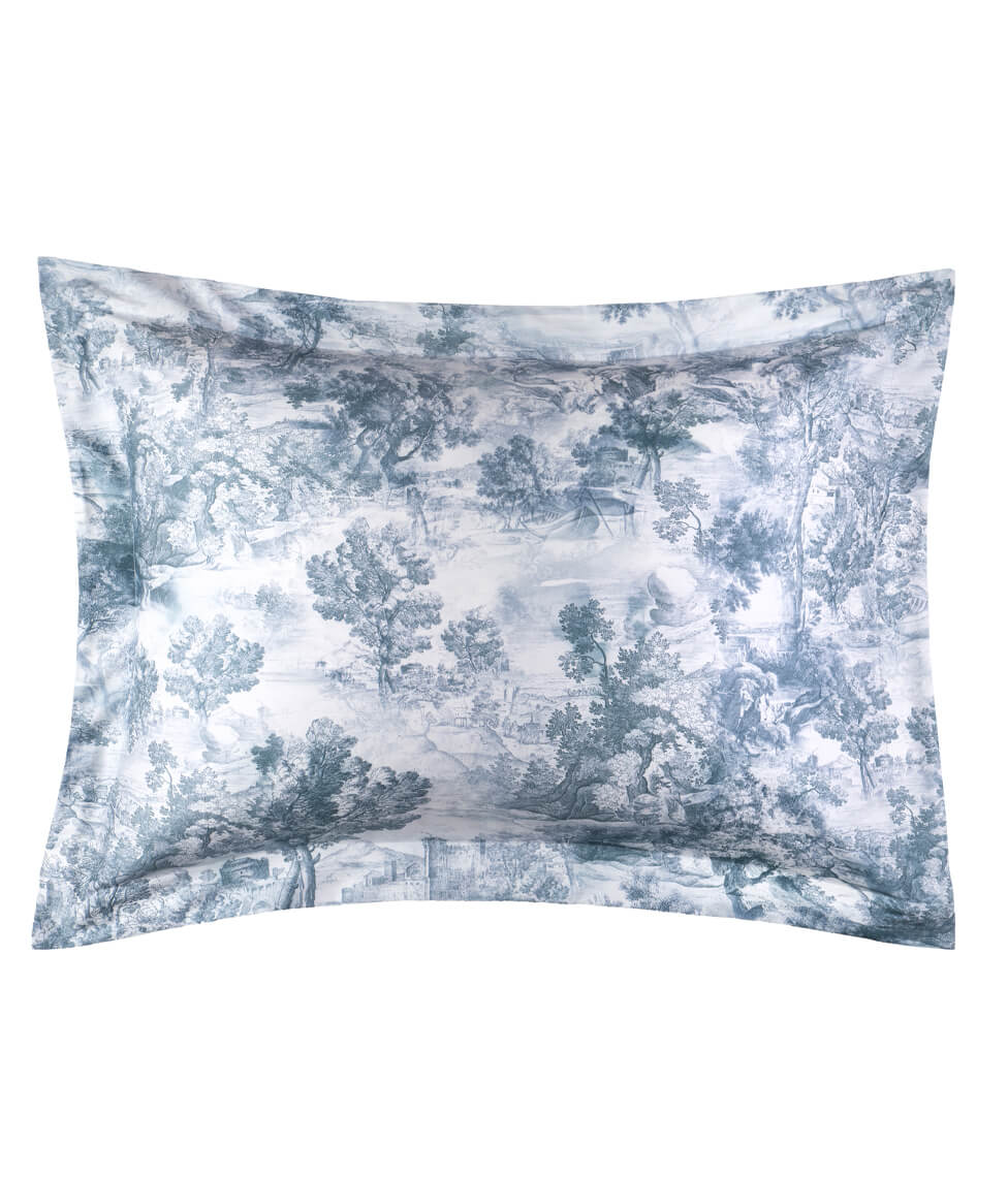 Perkelio pagalvės užvalkalas Toile Blue (mėlyna)